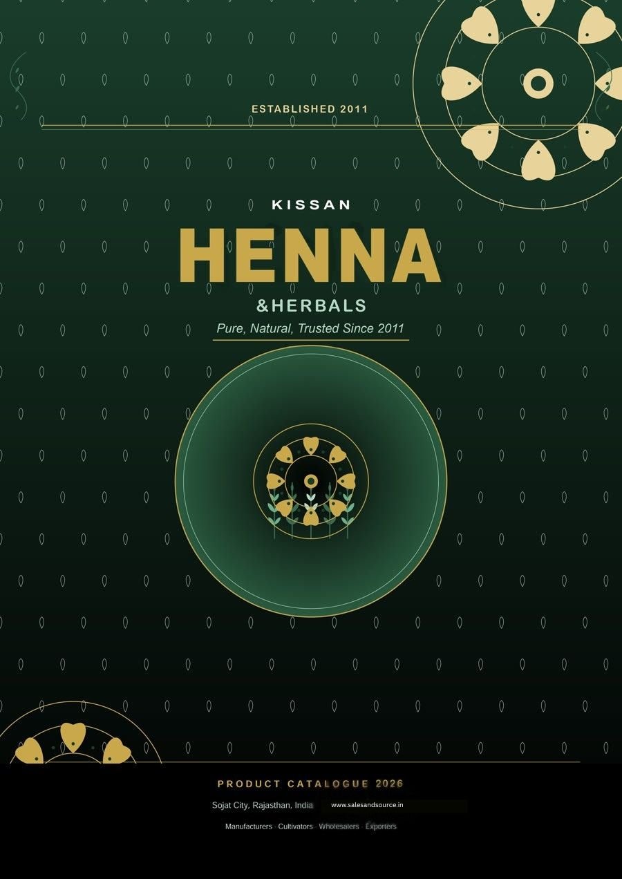 Henna and herbal products export catalogue